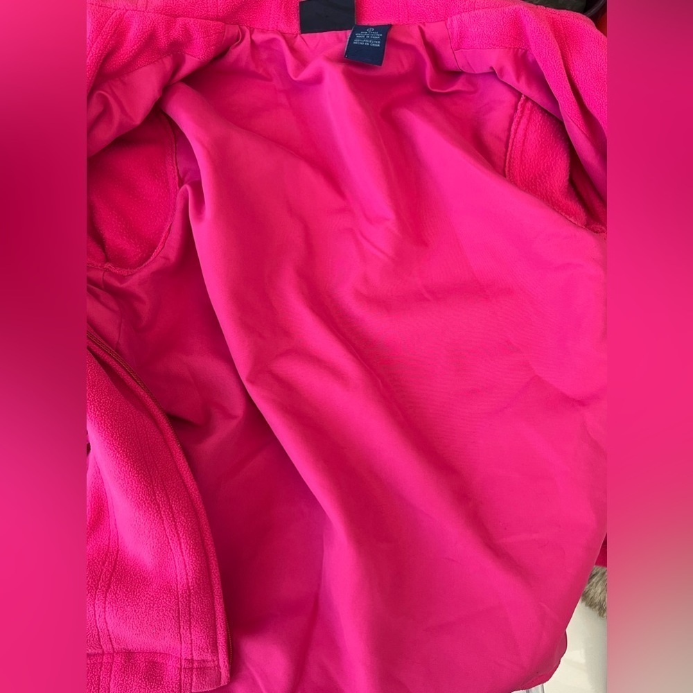 Jane Ashley - Womens Pink Zip Up Sweater Sz SM - Picture 7 of 8